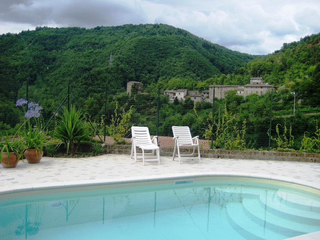 Agriturismo La Rocca Hotel Marsia Esterno foto